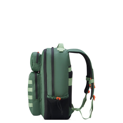 JS010B Backpack, Green - Delsey Paris