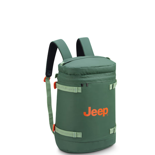 JS013C 17-Inch Laptop Backpack, Green - Delsey Paris
