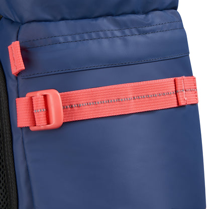 JS013C 17-Inch Laptop Backpack, Navy - Delsey Paris