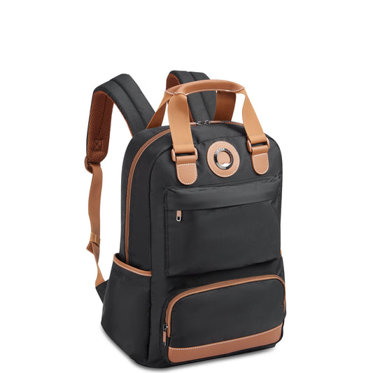 FLANERIE SE 14-Inch Laptop Backpack, Black - Delsey Paris