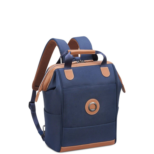 CHATELET AIR 2.0 14-Inch Laptop Backpack, Navy blue - Delsey Paris