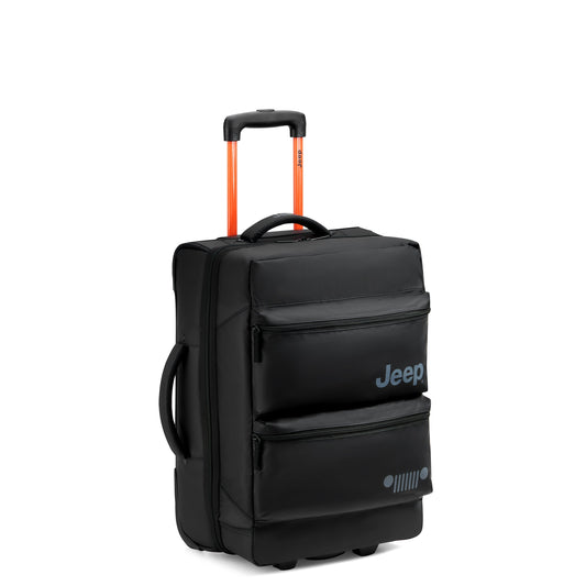 JS006B 20-Inch 2-Wheeled Duffel Bag, Black - Delsey Paris