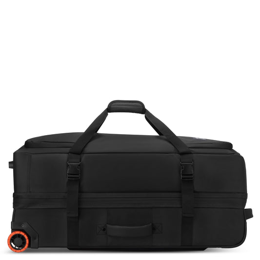JS005A 32-Inch 2-Wheeled Duffel Bag, Black - Delsey Paris
