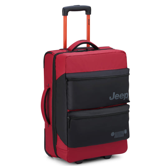 JS006B 20-Inch 2-Wheeled Duffel Bag, Tomato - Delsey Paris