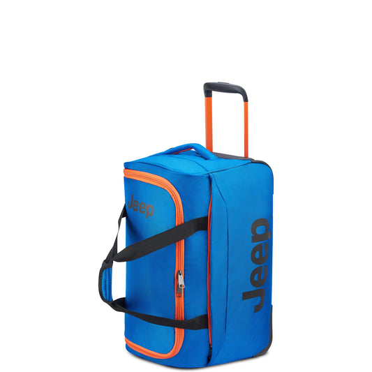 JS009D 20-Inch 2-Wheeled Duffel Bag, Blue - Delsey Paris