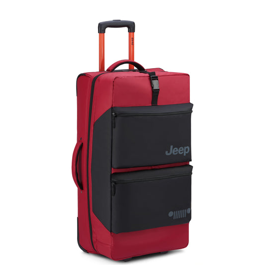 JS006B 29-Inch 2-Wheeled Duffel Bag, Tomato - Delsey Paris