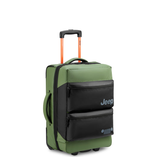 JS006B 20-Inch 2-Wheeled Duffel Bag, Elm green - Delsey Paris
