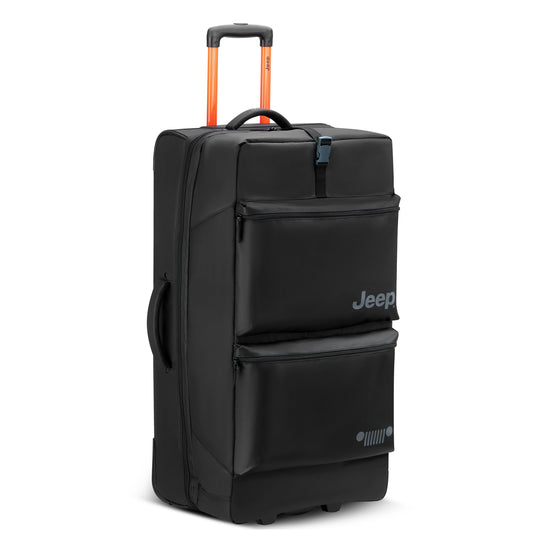 JS006B 32-Inch 2-Wheeled Duffel Bag, Black - Delsey Paris