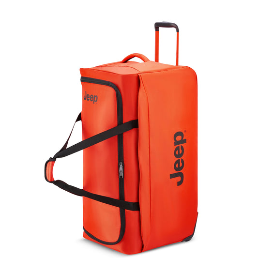 JS009D 32-Inch 2-Wheeled Duffel Bag, Orange - Delsey Paris