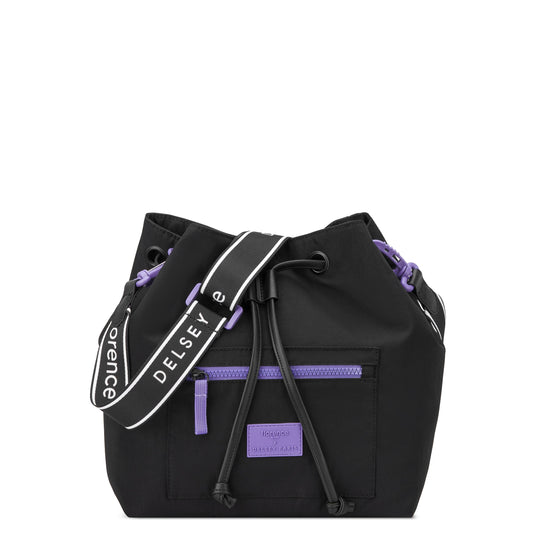 YOURS TRULY Bucket Bag, Black - Delsey Paris