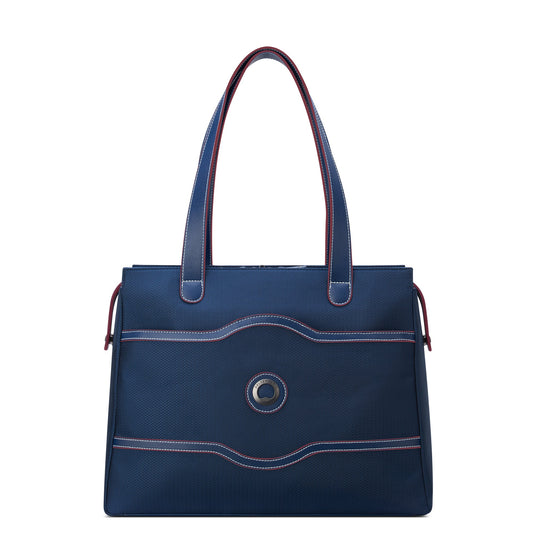 CHATELET AIR 2.0 Laptop Shoulder Bag, Blue - Delsey Paris