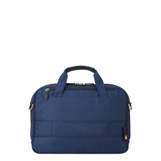 WAGRAM 15.6-Inch Laptop Briefcase, Navy - Delsey Paris