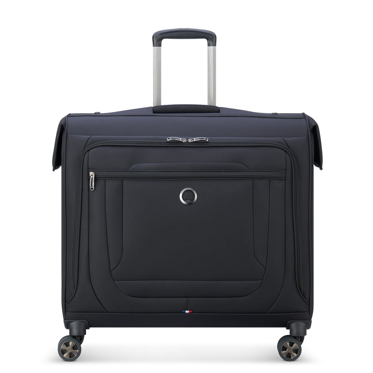 HELIUM DLX 4-Wheeled Garment Bag, Black - Delsey Paris