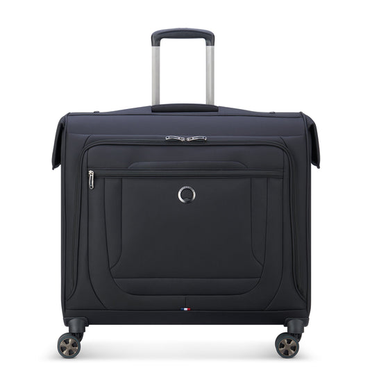 HELIUM DLX 4-Wheeled Garment Bag, Black - Delsey Paris