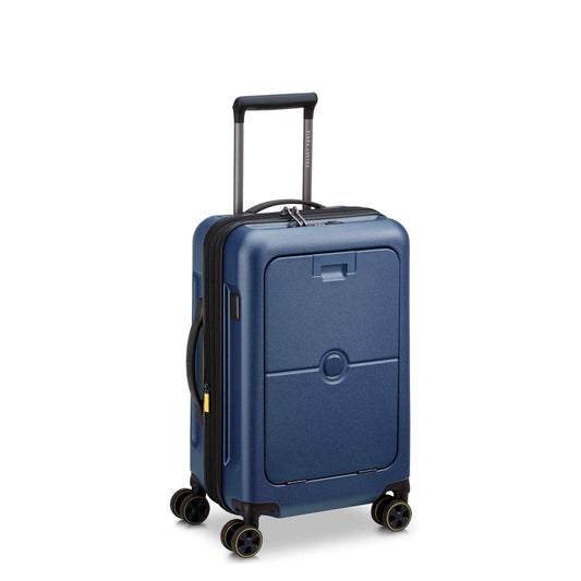 TURENNE 2.0 22-Inch Carry-On Suitcase - Roland Garros Edition, Navy - Delsey Paris