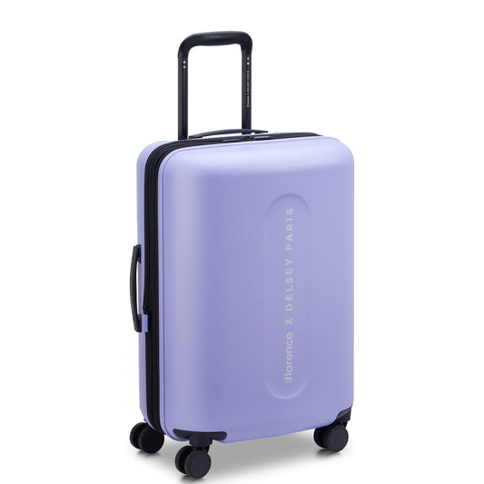 CATCH FLIGHTS 23-Inch Carry-On Suitcase, Lavender - Delsey Paris