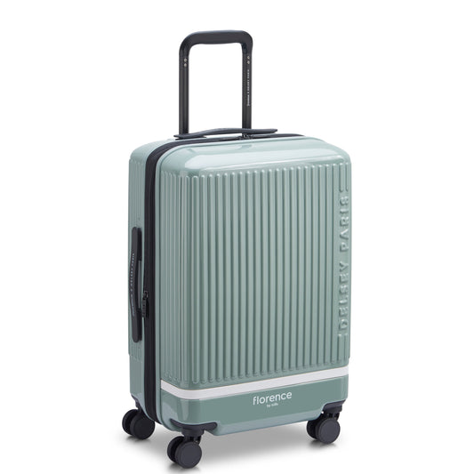 SPIN ME AWAY 23-Inch Carry-On Suitcase, Sage green - Delsey Paris