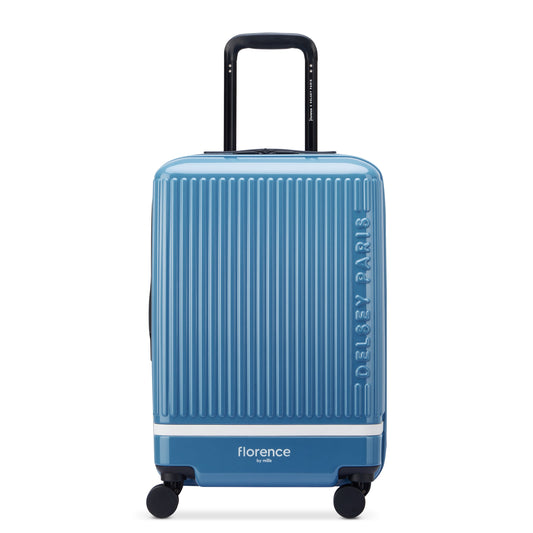 SPIN ME AWAY 23-Inch Carry-On Suitcase, Zinc blue - Delsey Paris