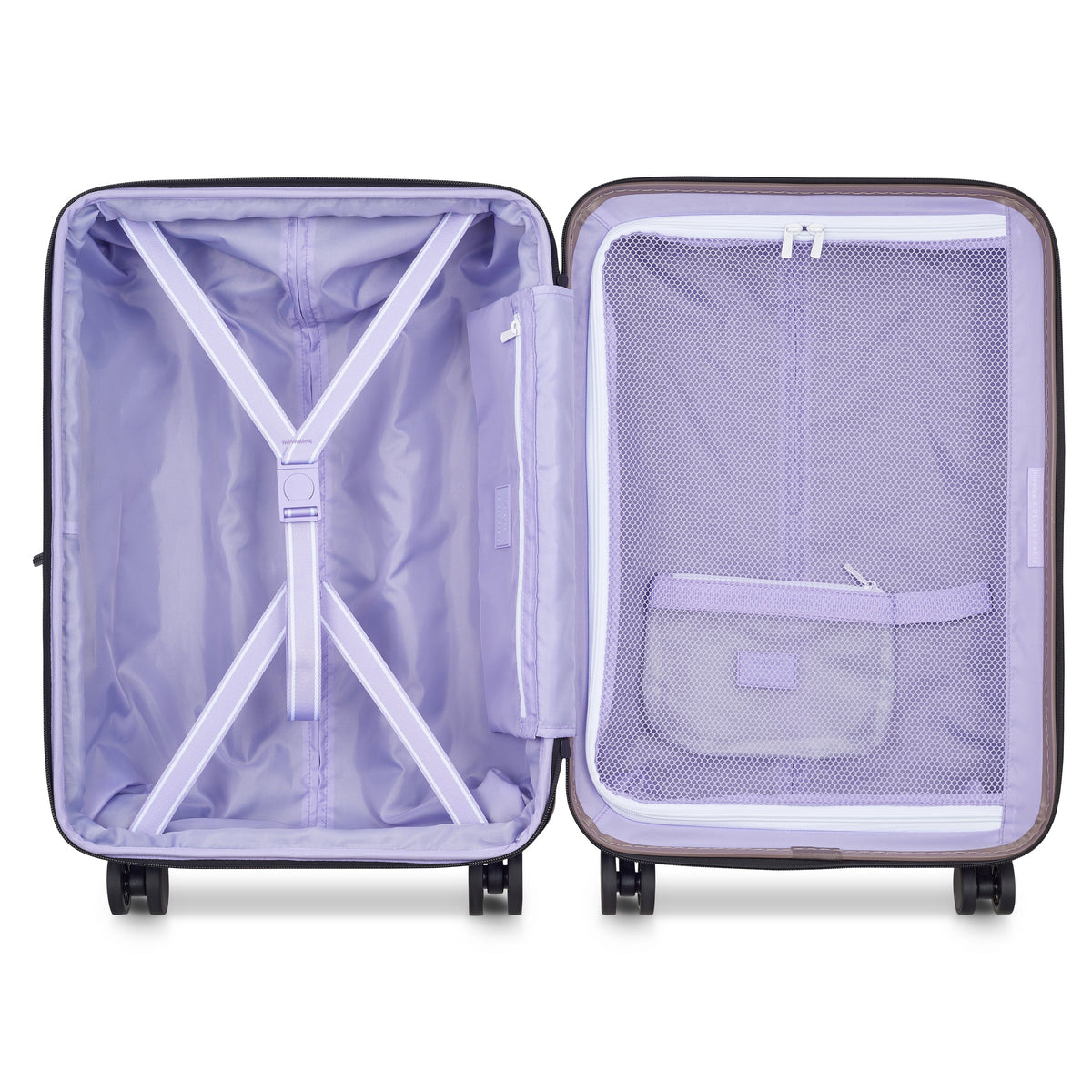 CATCH FLIGHTS 23-Inch Carry-On Suitcase, Chestnut - Delsey Paris