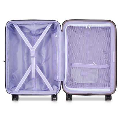 CATCH FLIGHTS 23-Inch Carry-On Suitcase, Chestnut - Delsey Paris