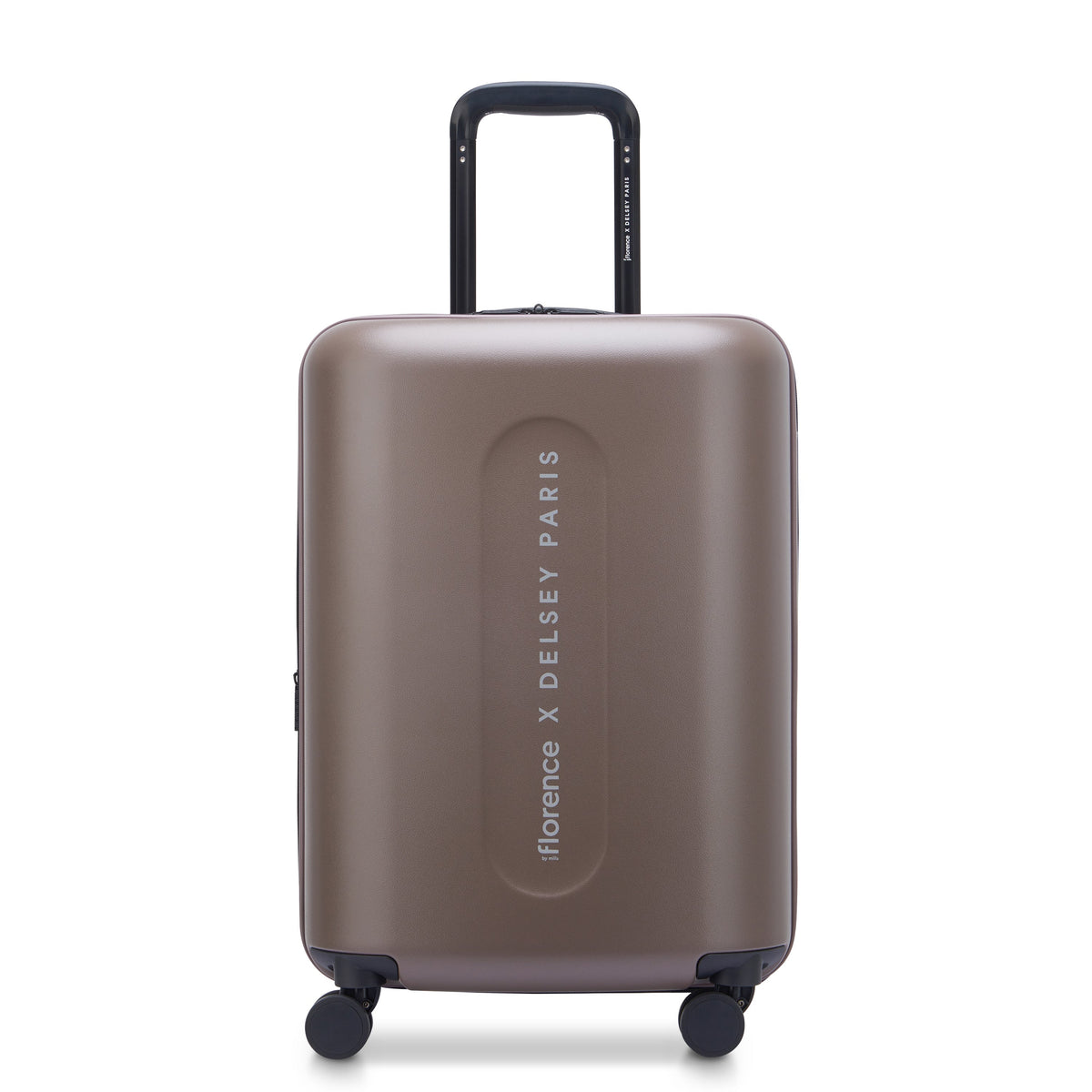 CATCH FLIGHTS 23-Inch Carry-On Suitcase, Chestnut - Delsey Paris