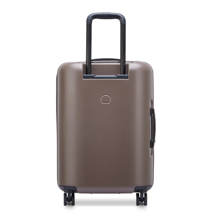 CATCH FLIGHTS 23-Inch Carry-On Suitcase, Chestnut - Delsey Paris