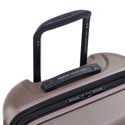 CATCH FLIGHTS 23-Inch Carry-On Suitcase, Chestnut - Delsey Paris