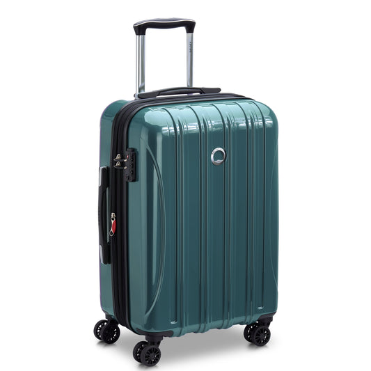 HELIUM AERO 23-Inch Expandable Carry-On Suitcase, Metallic green - Delsey Paris