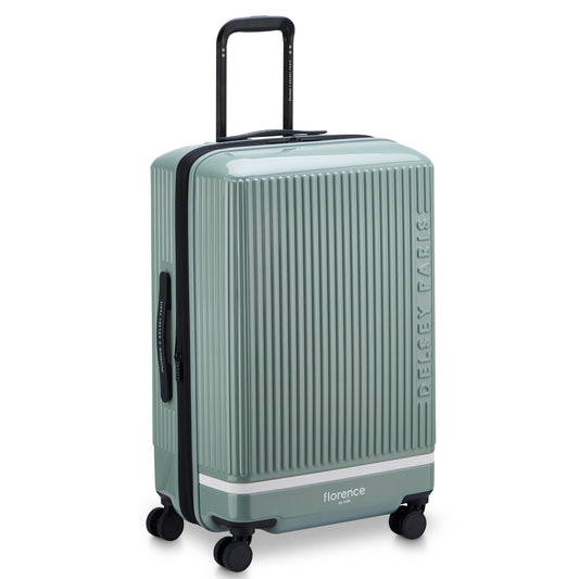 SPIN ME AWAY 27-Inch Check-In Suitcase, Sage green - Delsey Paris
