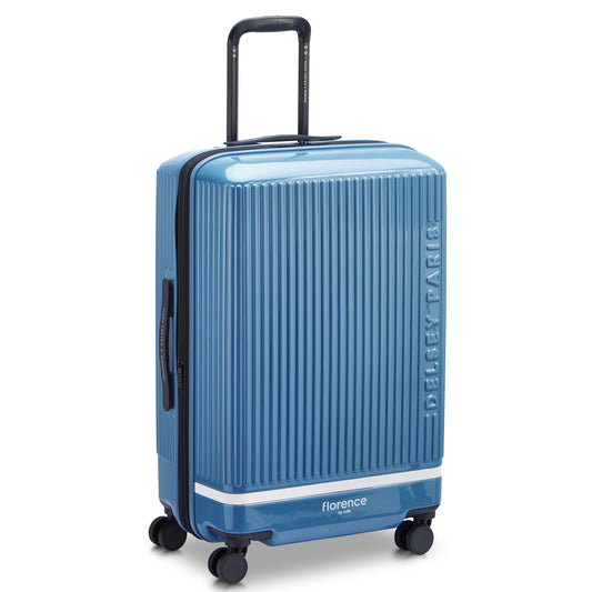 SPIN ME AWAY 27-Inch Check-In Suitcase, Zinc blue - Delsey Paris