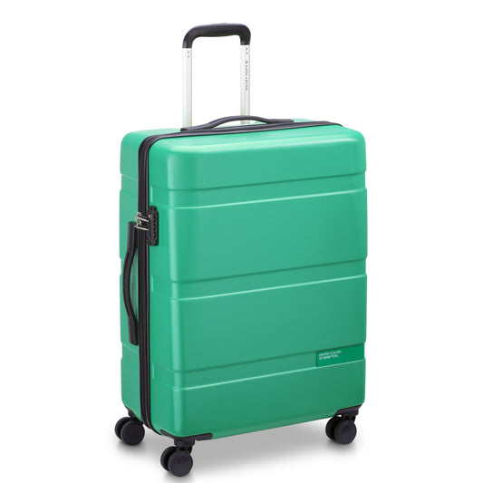 NOW HARDSIDE 26-Inch Check-In Suitcase, Green - Delsey Paris