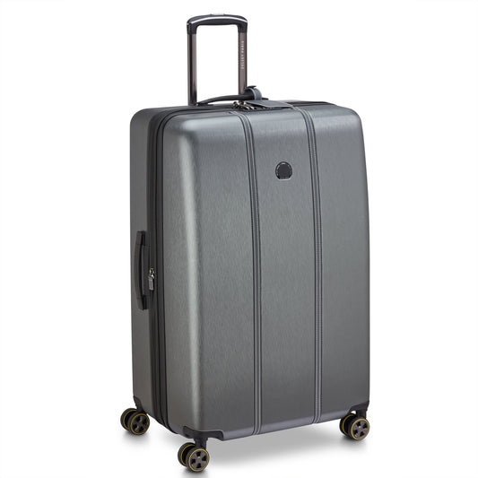 CADENCE 31-Inch Expandable Check-In Suitcase, Silver - Delsey Paris