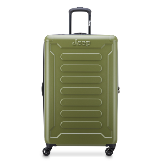 JH004C 32-Inch Expandable Check-In Suitcase, Avocado - Delsey Paris