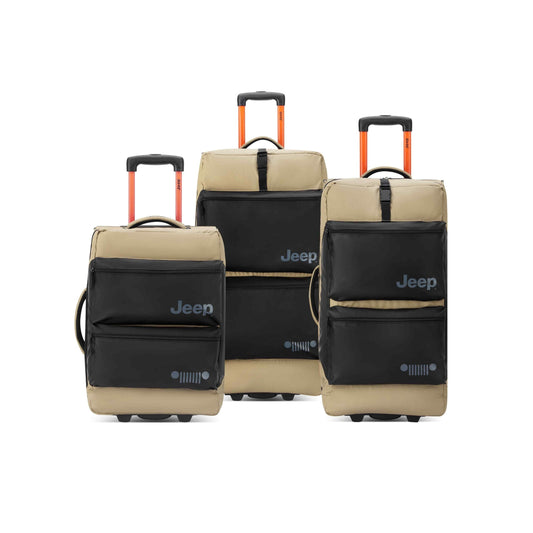 JS006B 3-Piece Luggage Set, Warm sand - Delsey Paris