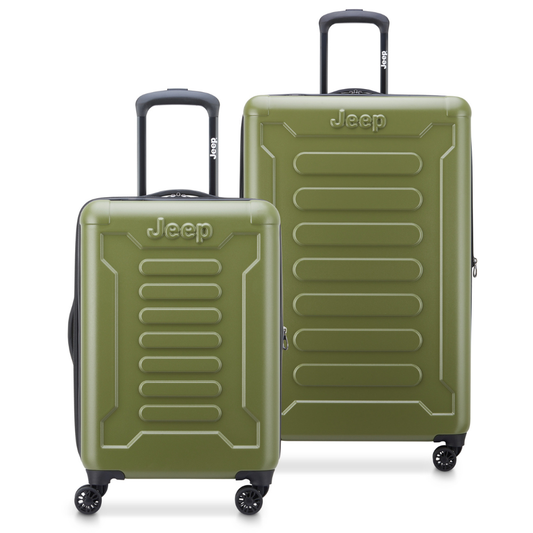 JH004C 2-Piece Luggage Set, Avocado - Delsey Paris