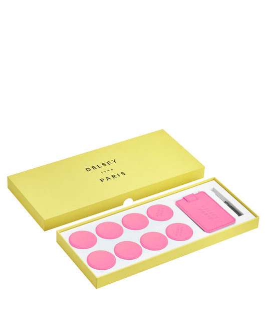 ACCESSORY 2.0 9-Piece Accessory Set, Pink - Delsey Paris