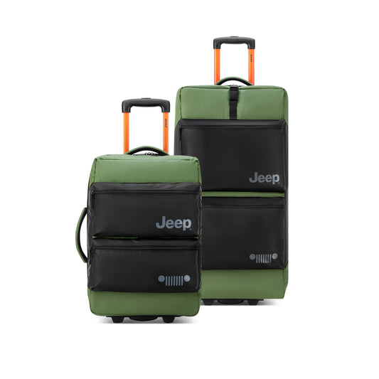 JS006B 2-Piece Luggage Set, Elm green - Delsey Paris