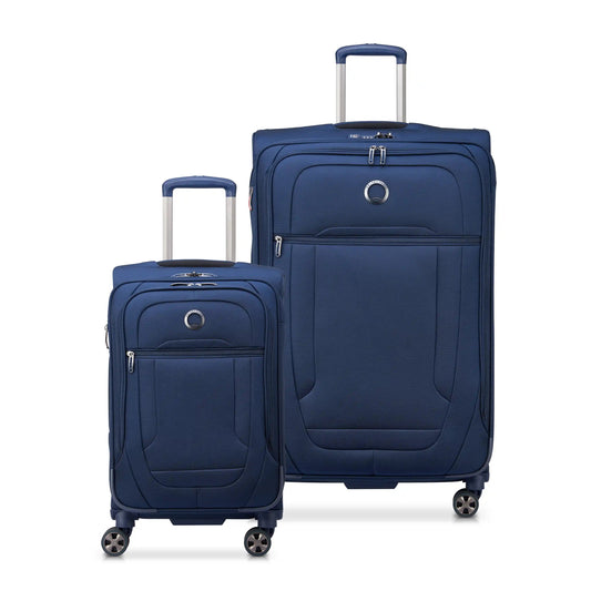 HELIUM DLX 2-Piece Luggage Set, Navy - Delsey Paris