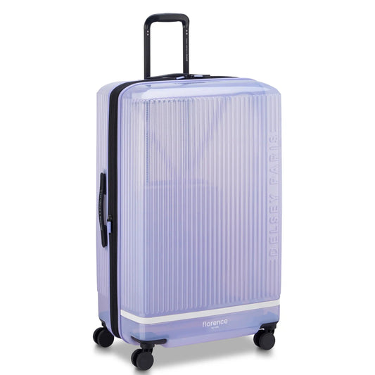 GOTTA GLOW 31-Inch Check-In Suitcase, Translucent purple - Delsey Paris