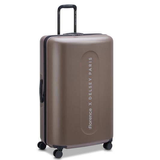 CATCH FLIGHTS 31-Inch Check-In Suitcase, Chestnut - Delsey Paris