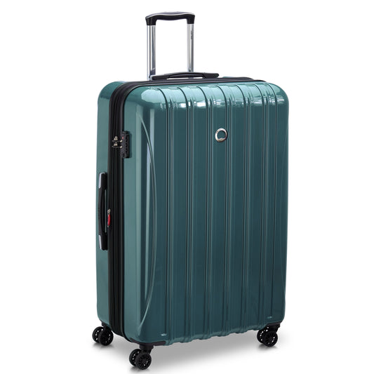 HELIUM AERO 32-Inch Expandable Check-In Suitcase, Metallic green - Delsey Paris