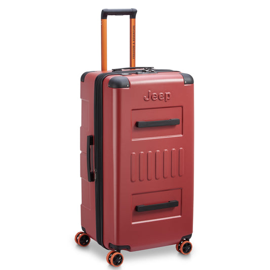 JH002B 32-Inch Expandable Check-In Trunk Suitcase, Chilli pepper - Delsey Paris