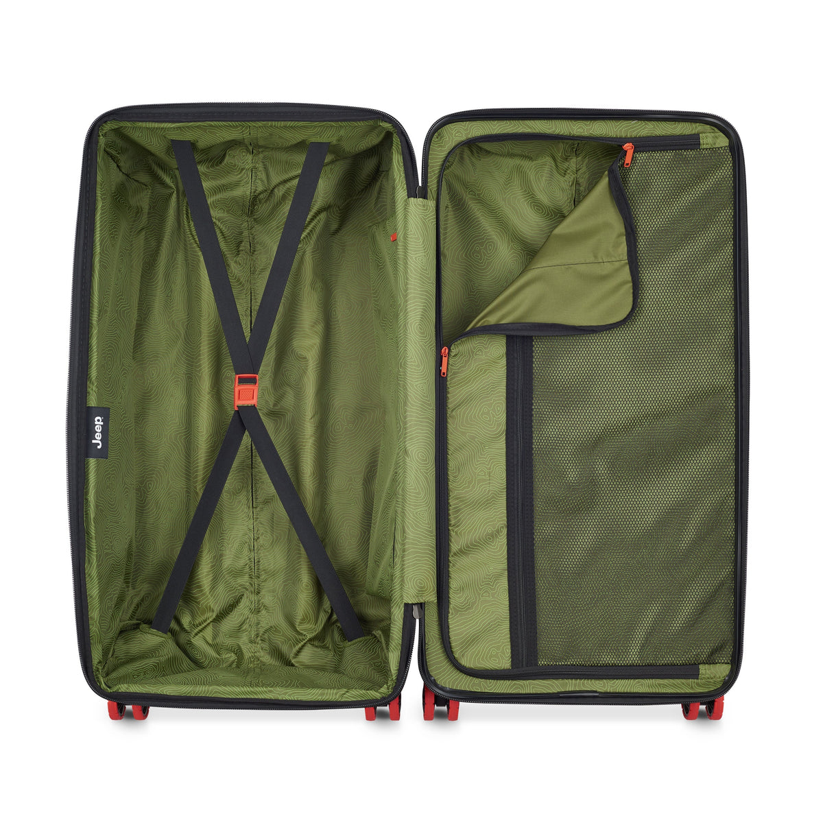 JH002B 32-Inch Expandable Check-In Trunk Suitcase, Chilli pepper - Delsey Paris